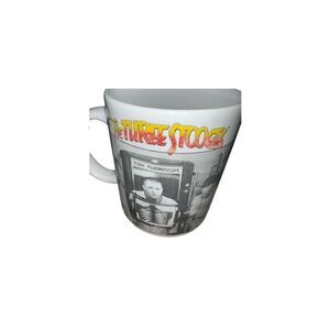 THE THREE STOOGES Coffee Cup Mugs x-ray fluoroscope Larry Moe Curly doctors